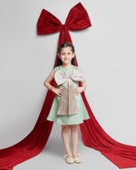 TAFFETA BOW FROCK