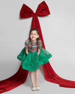 CHRISTMAS THEME FROCK